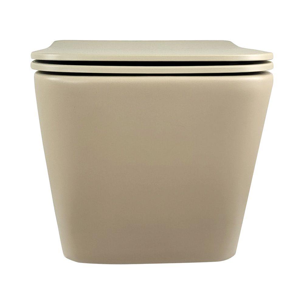 Pure Concept Mat Cappucino Kanalsız Asma Klozet