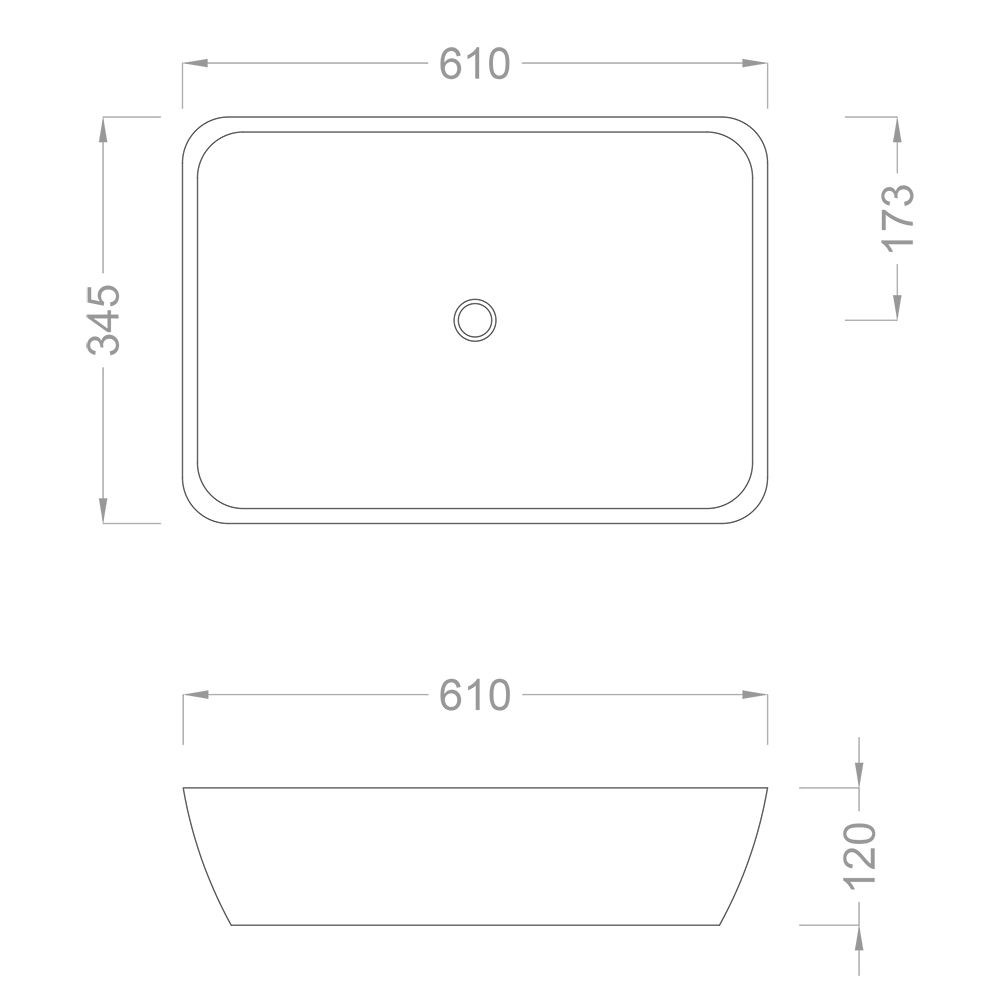 Pure Concept Mat Turuncu Çanak Lavabo