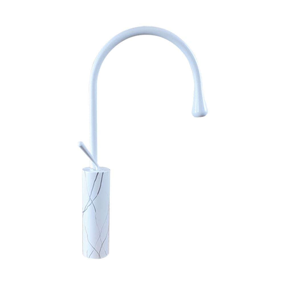 Pure ConceptMinimal Beyaz Chrome Çanak Lavabo Bataryası