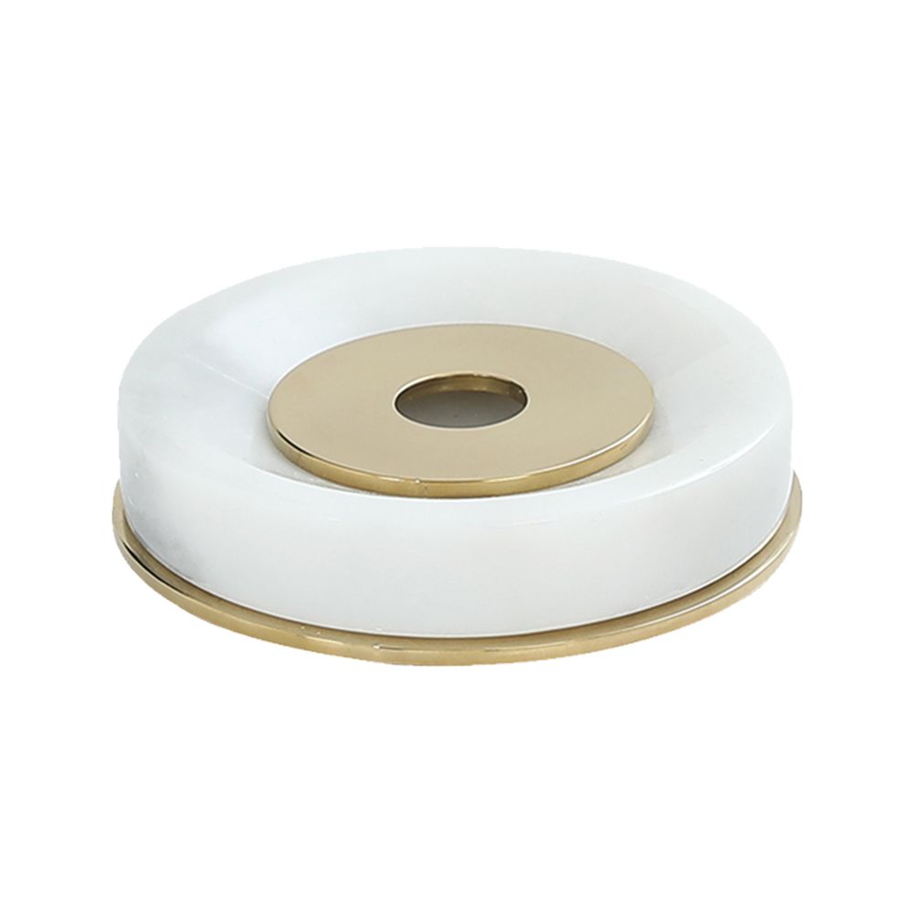 Pure ConceptOnyx Bej / Pvd Gold Set Üstü Sabunluk