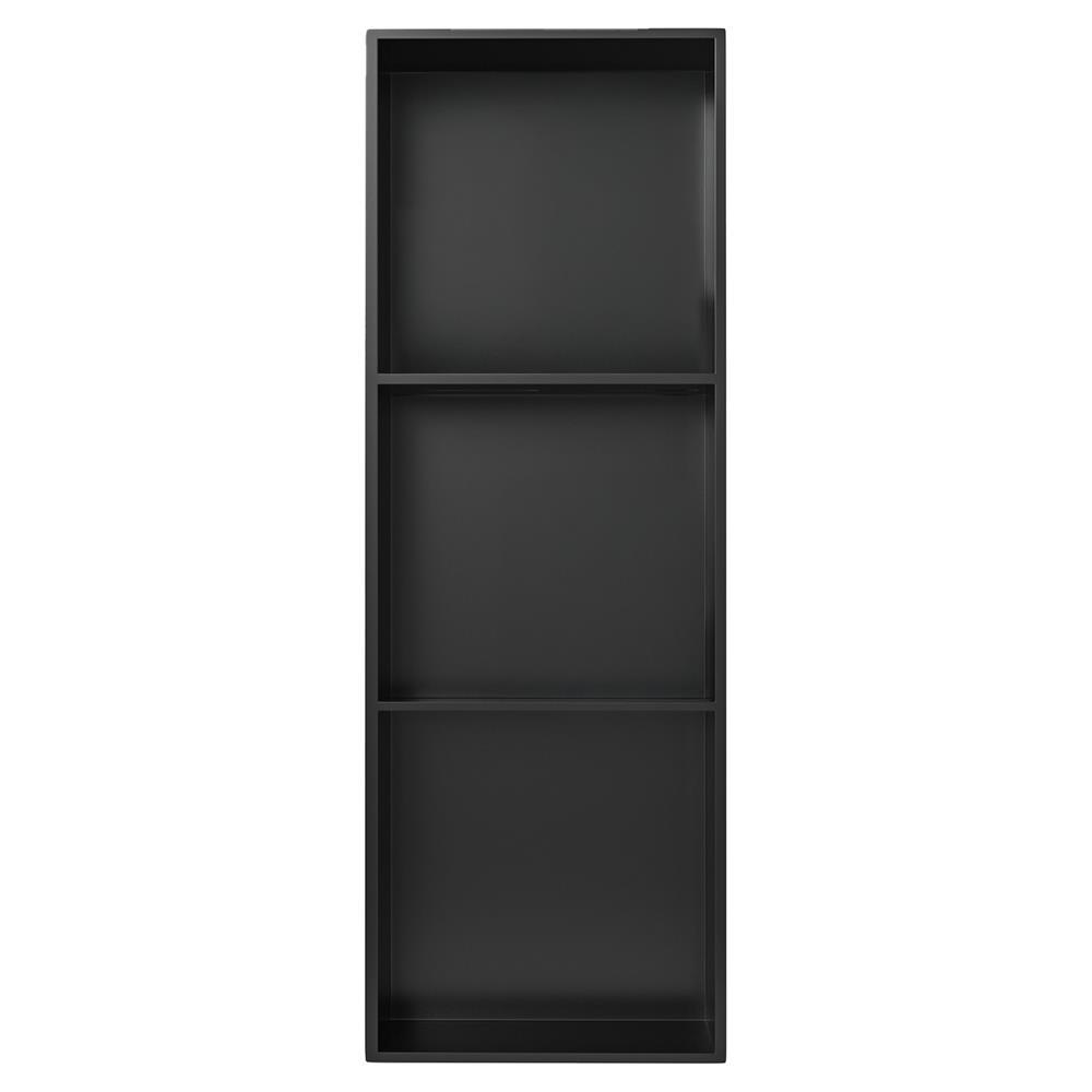 Pure ConceptPure Concept 30x90 cm Gömme Paslanmaz Çelik Niş Ledli Siyah