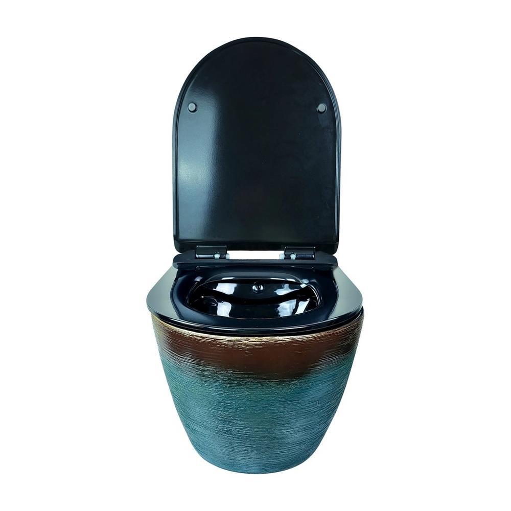 Pure Concept Amazonite Dekoratif Kanalsız Asma Klozet ( Outlet )