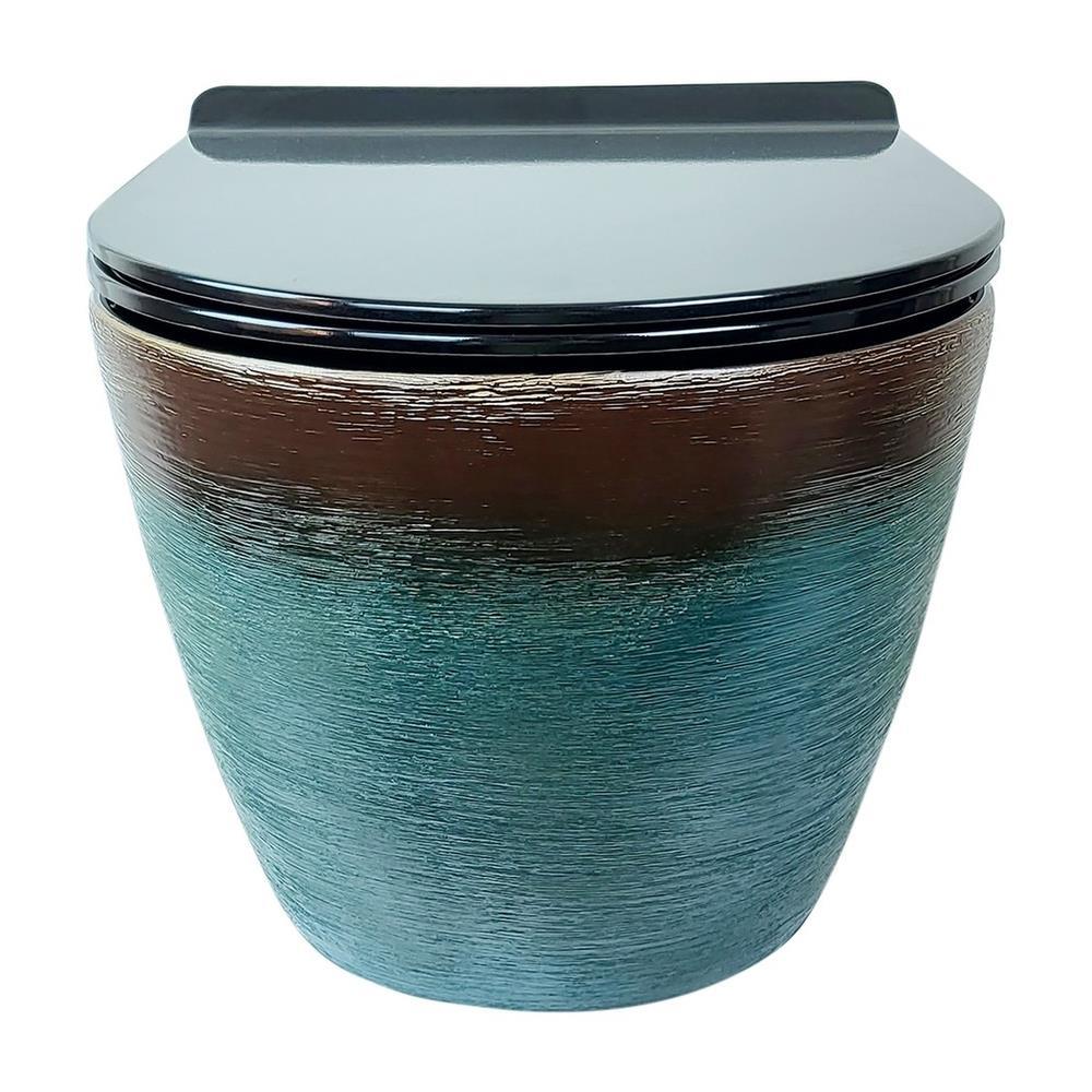 Pure Concept Amazonite Dekoratif Kanalsız Asma Klozet ( Outlet )
