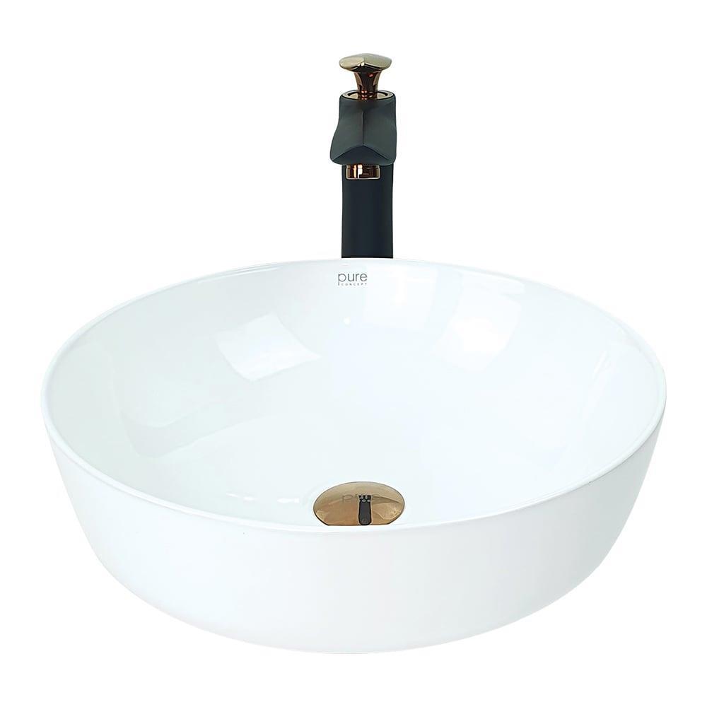 Pure ConceptPure Concept Beyaz Tezgah Üstü Çanak Lavabo OUTLET
