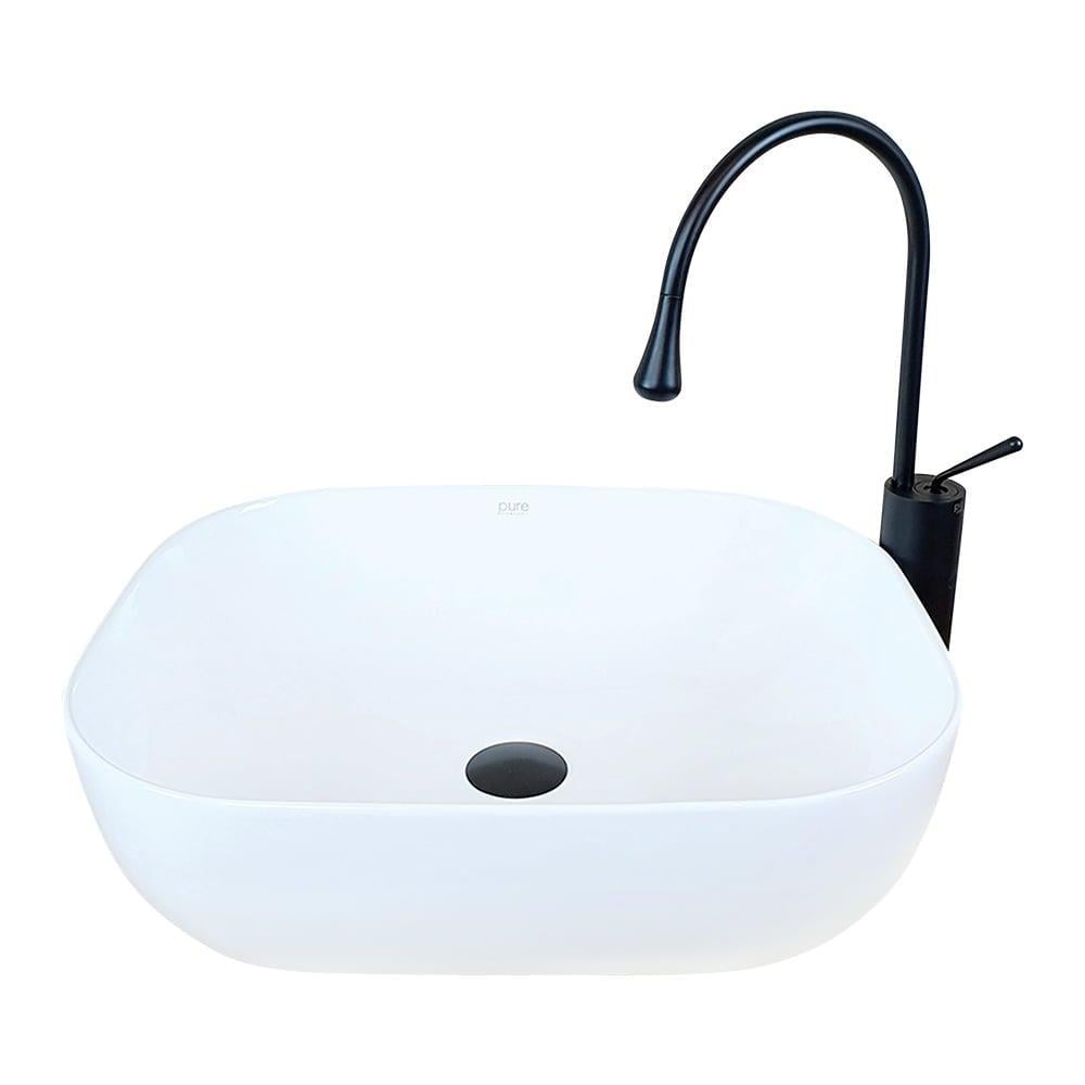 Pure ConceptPure Concept Beyaz Tezgah Üstü Çanak Lavabo OUTLET