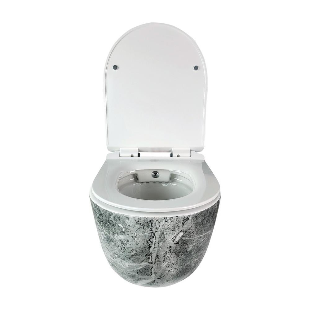 Pure Concept Biga Gri Kanalsız Asma Klozet (Outlet)
