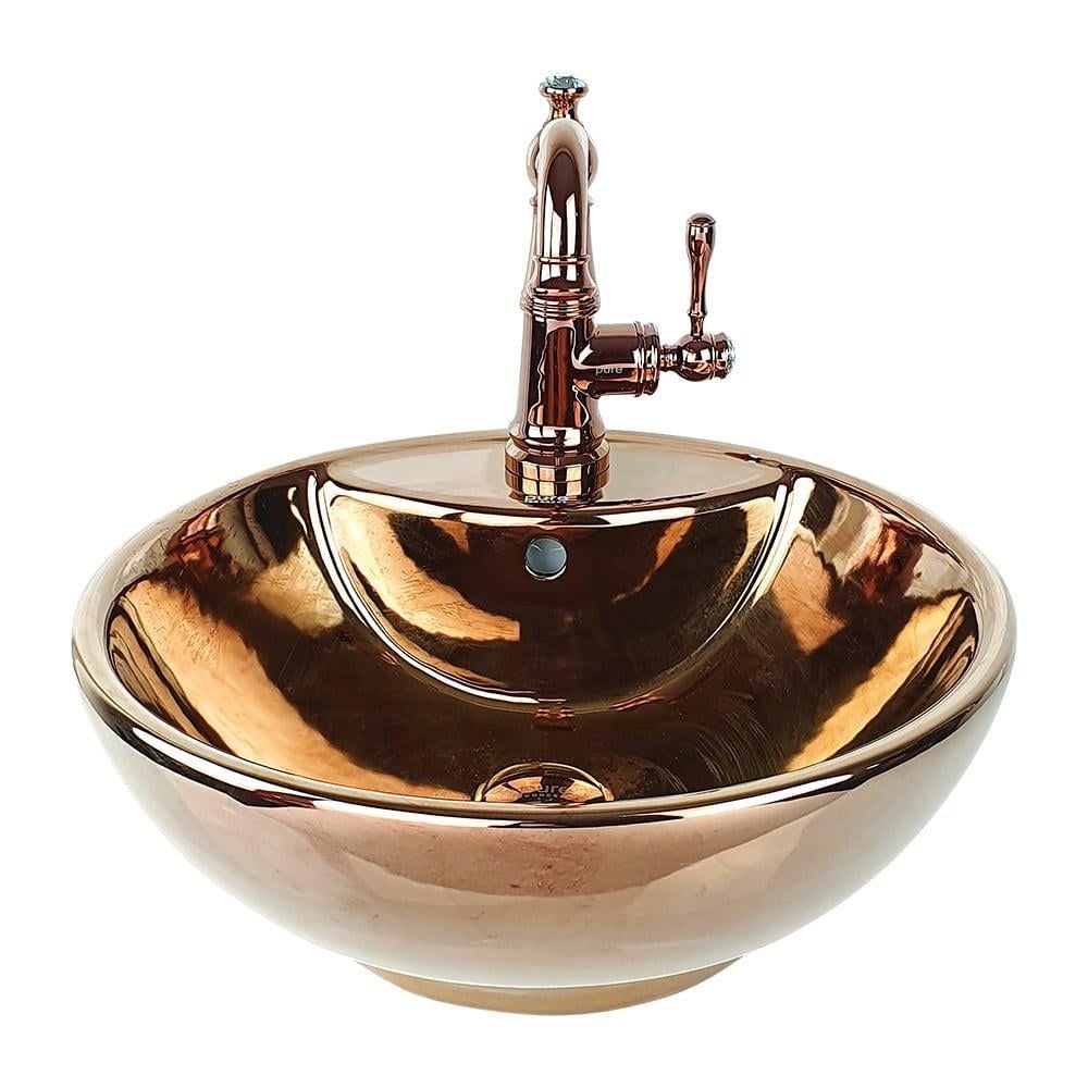 Pure ConceptPure Concept Bowl Rose Gold Çanak Lavabo Outlet