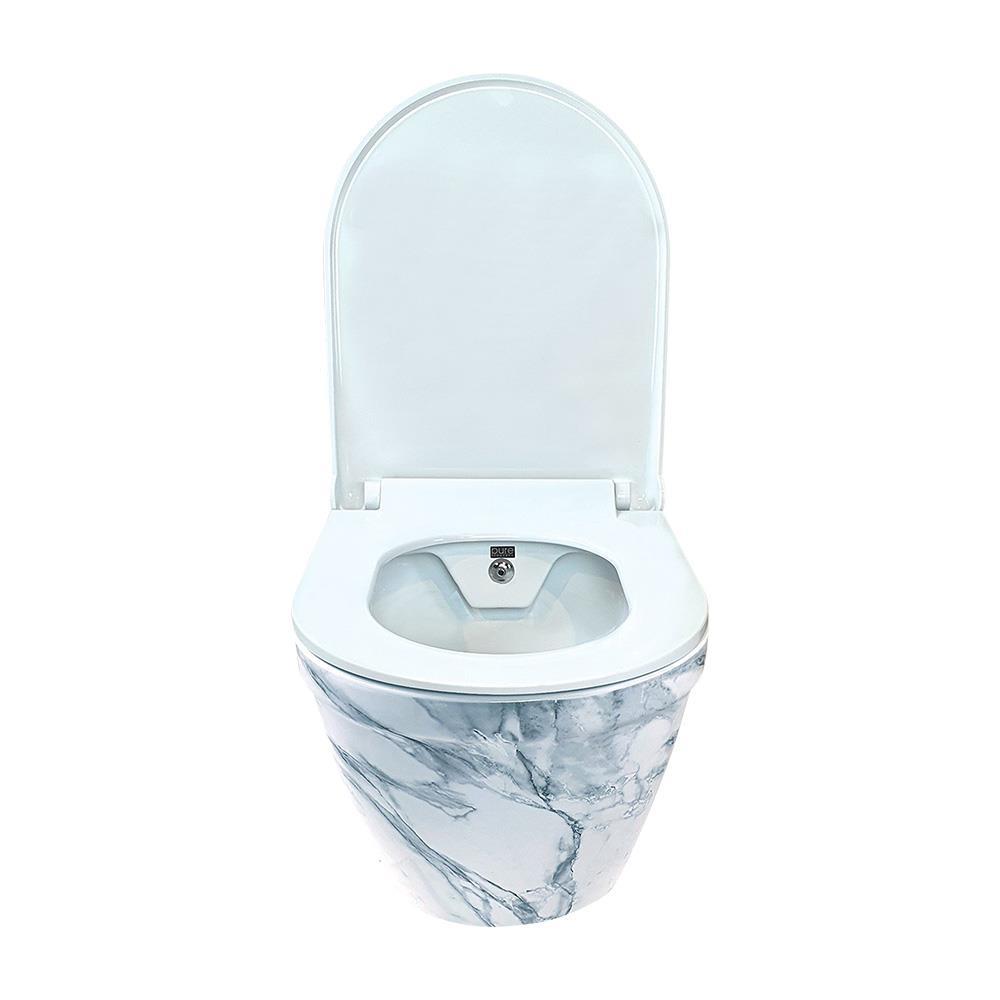 Pure Concept Calacatta Kanalsız Asma Klozet ( Outlet )