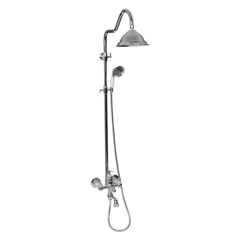 Pure Concept Flamingo Krom Bataryalı Tepe Duş Seti (Outlet)