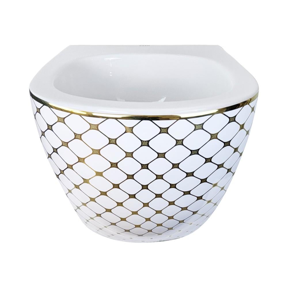 Pure ConceptPure Concept Geometrik Beyaz Altın Bide OUTLET