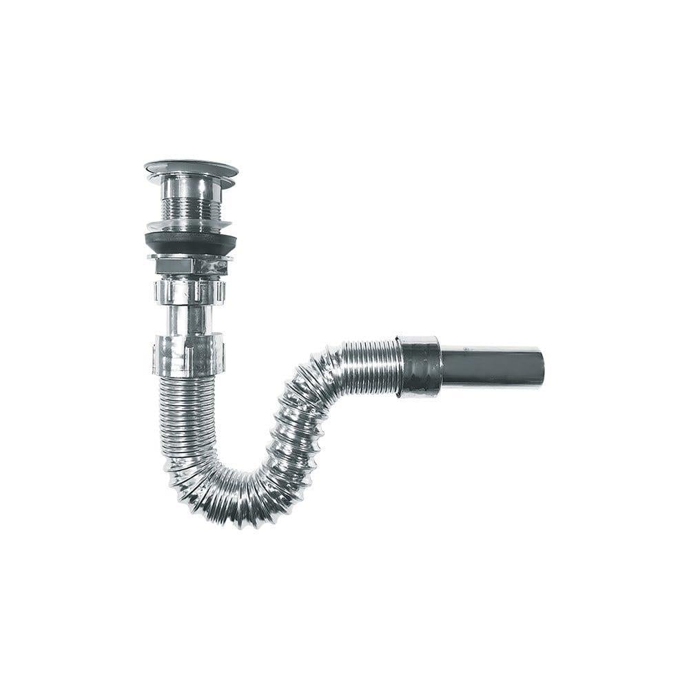 Pure ConceptPure Concept Pop-Up Plastik Körüklü Sifon + Krom Pop-Up