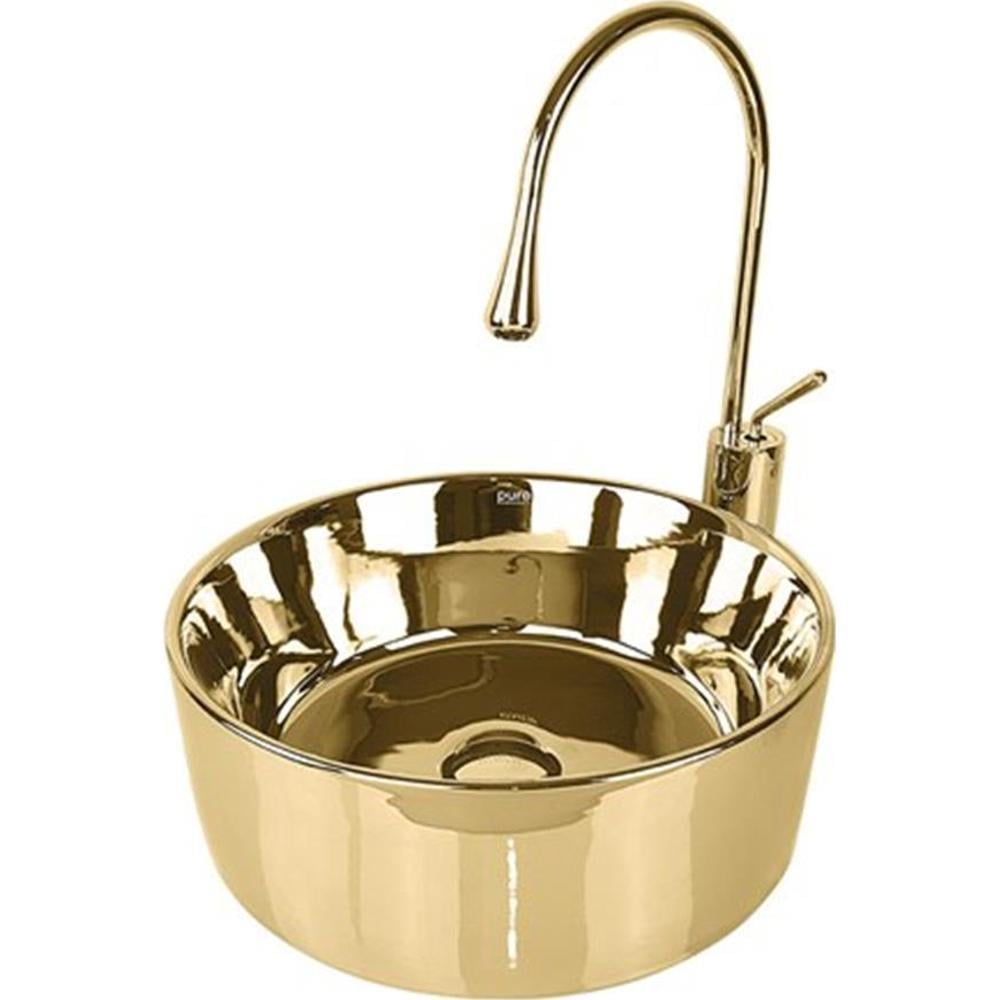 Pure ConceptPure Concept Pot Altın Çanak Lavabo (Outlet)