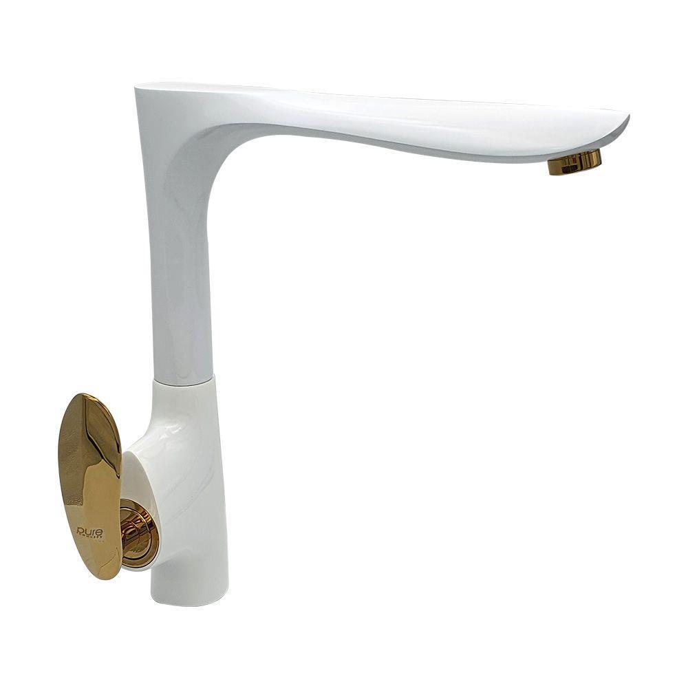 Pure ConceptPure Concept Royal Beyaz Altın Mutfak Evye Bataryası ( Outlet )