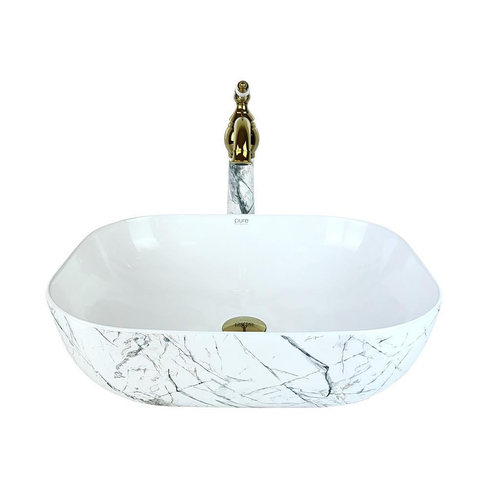 Pure ConceptPure Concept Sharp Calacatta Çanak Lavabo