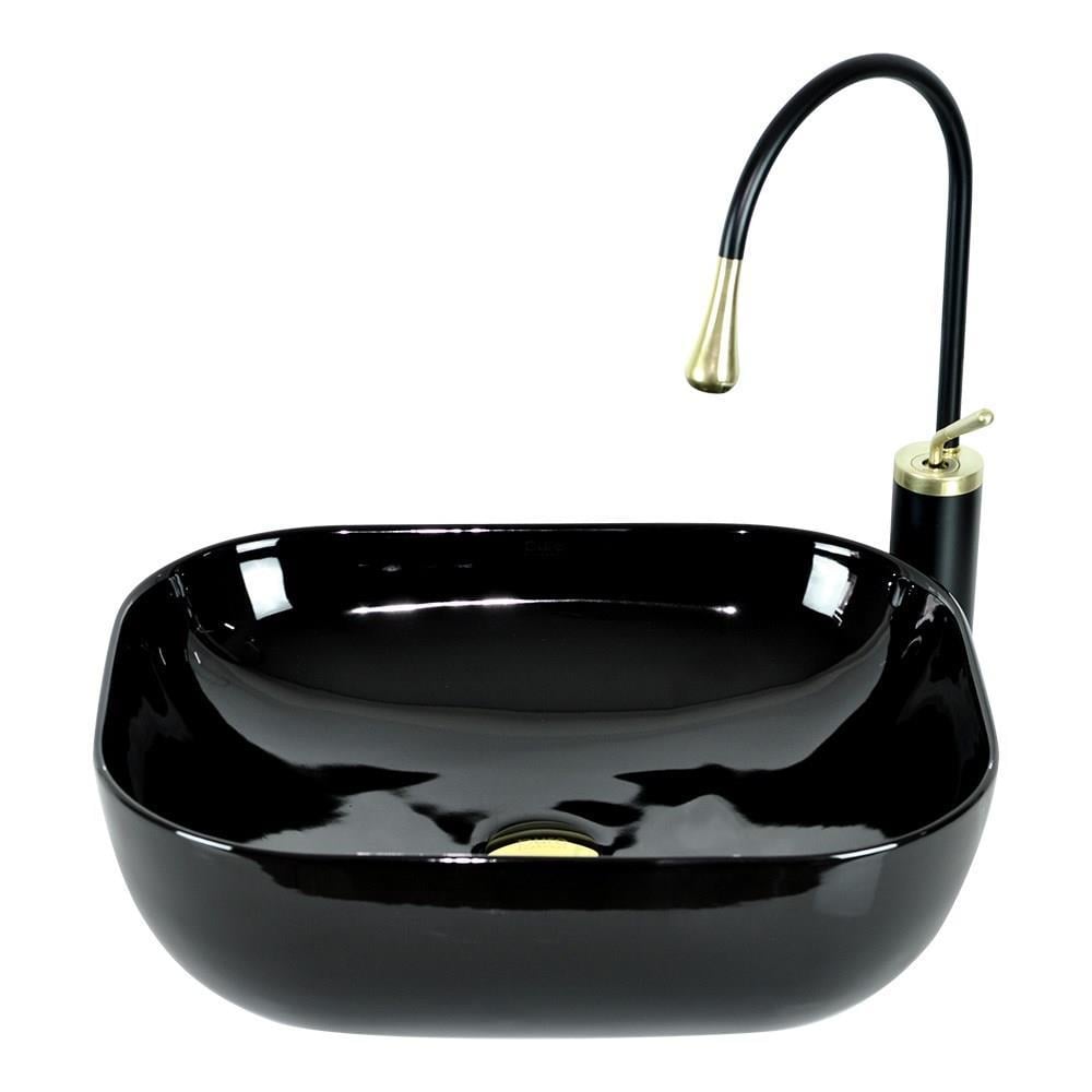 Pure ConceptPure Concept Siyah Tezgah Üstü Çanak Lavabo ( Outlet )