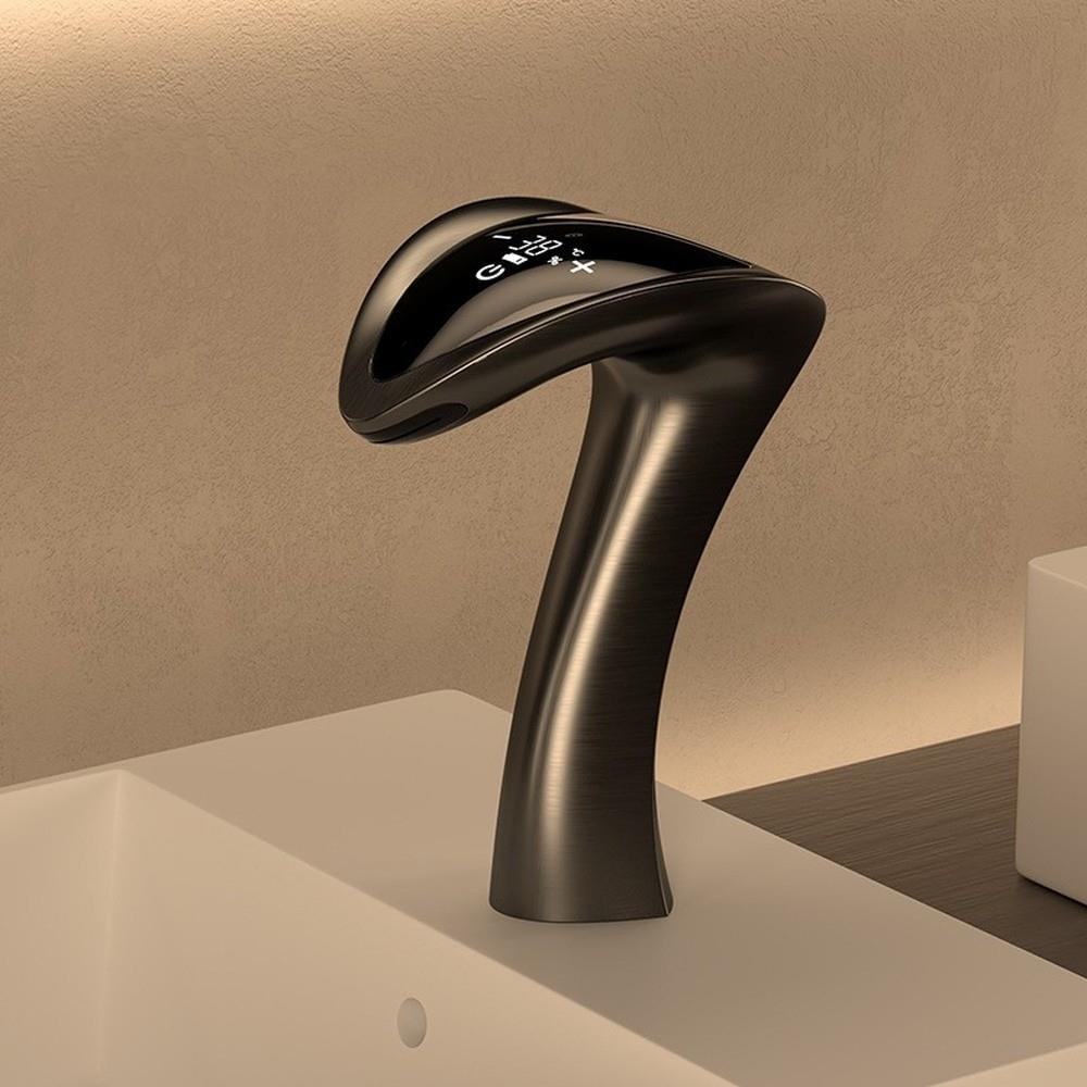 Pure Concept Elysium Smart Mat Siyah Lavabo Bataryası
