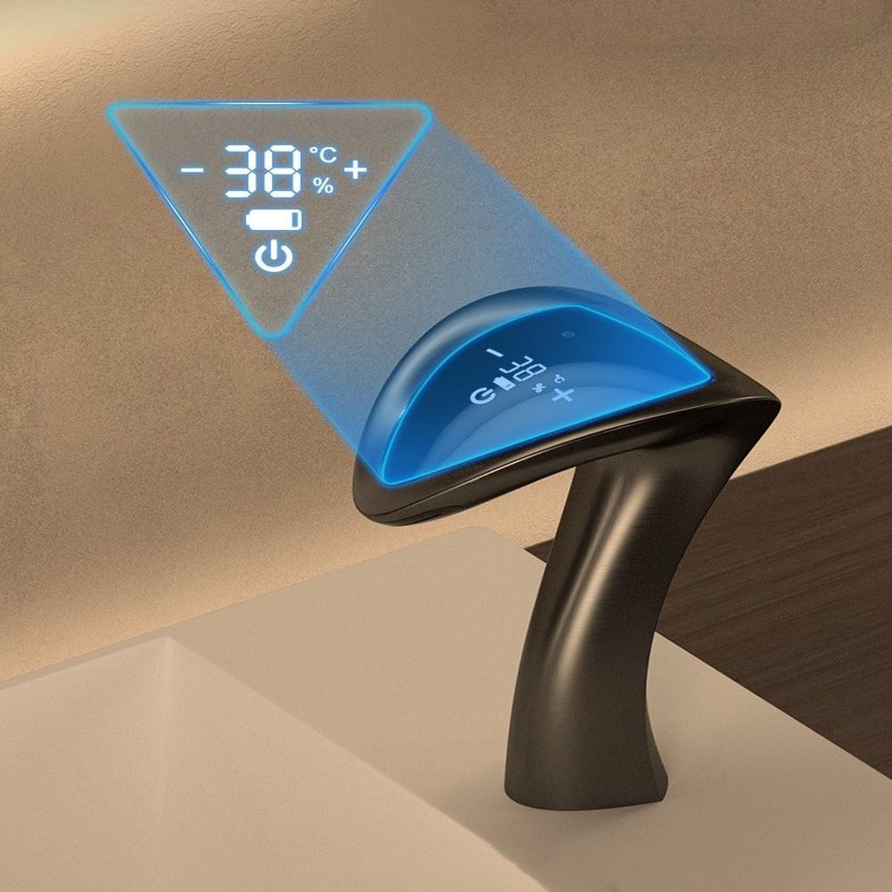 Pure Concept Elysium Smart Mat Siyah Lavabo Bataryası