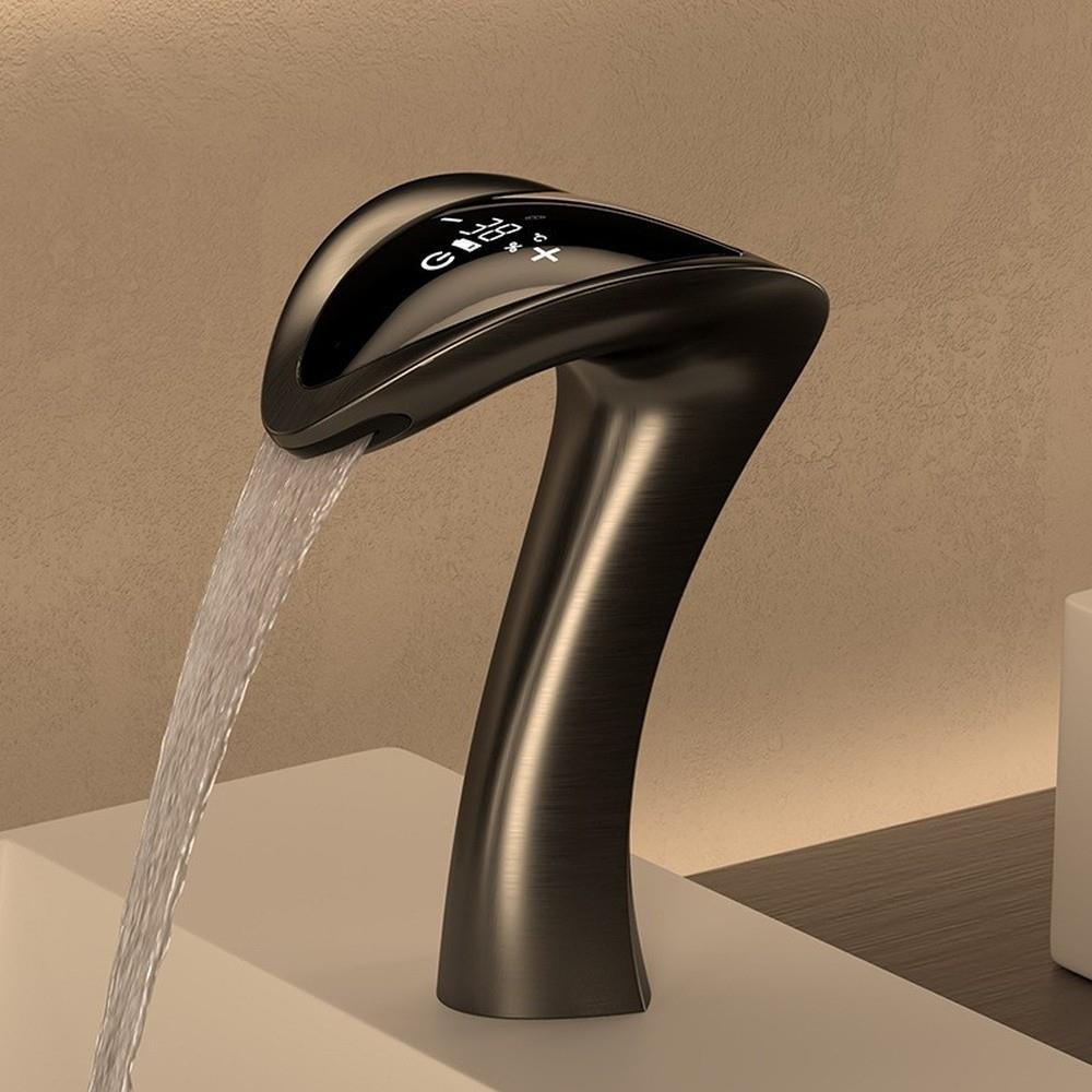 Pure Concept Elysium Smart Mat Siyah Lavabo Bataryası