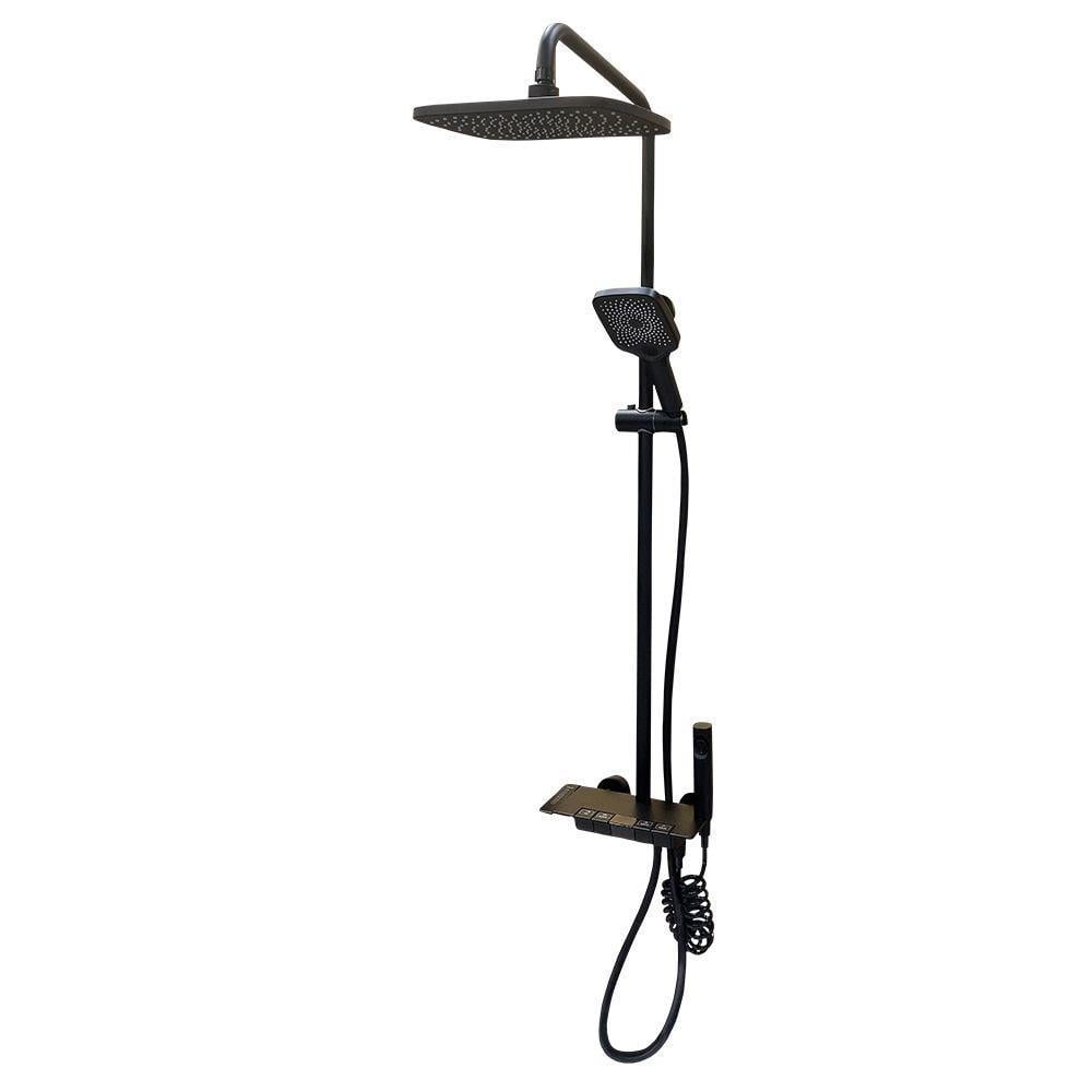 Pure ConceptPure Concept Smart Siyah Dijital Termostatik Duş Sistemi ( Outlet )