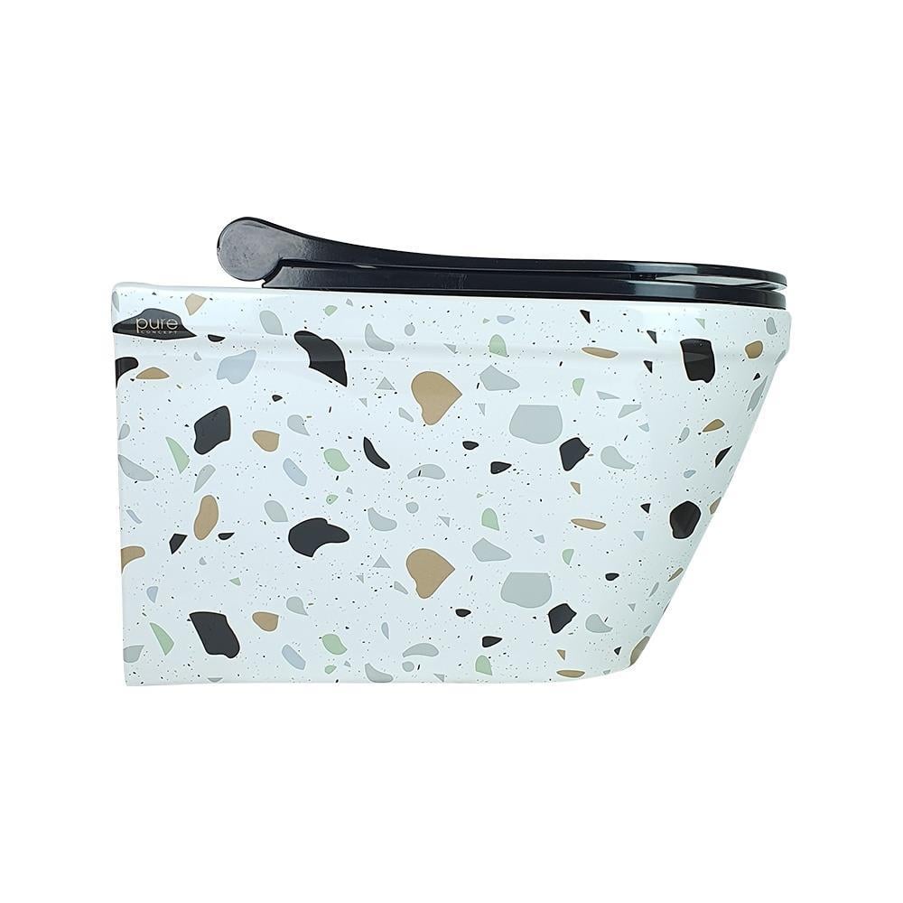 Pure ConceptPure Concept Terrazzo Kanalsız Asma Klozet OUTLET