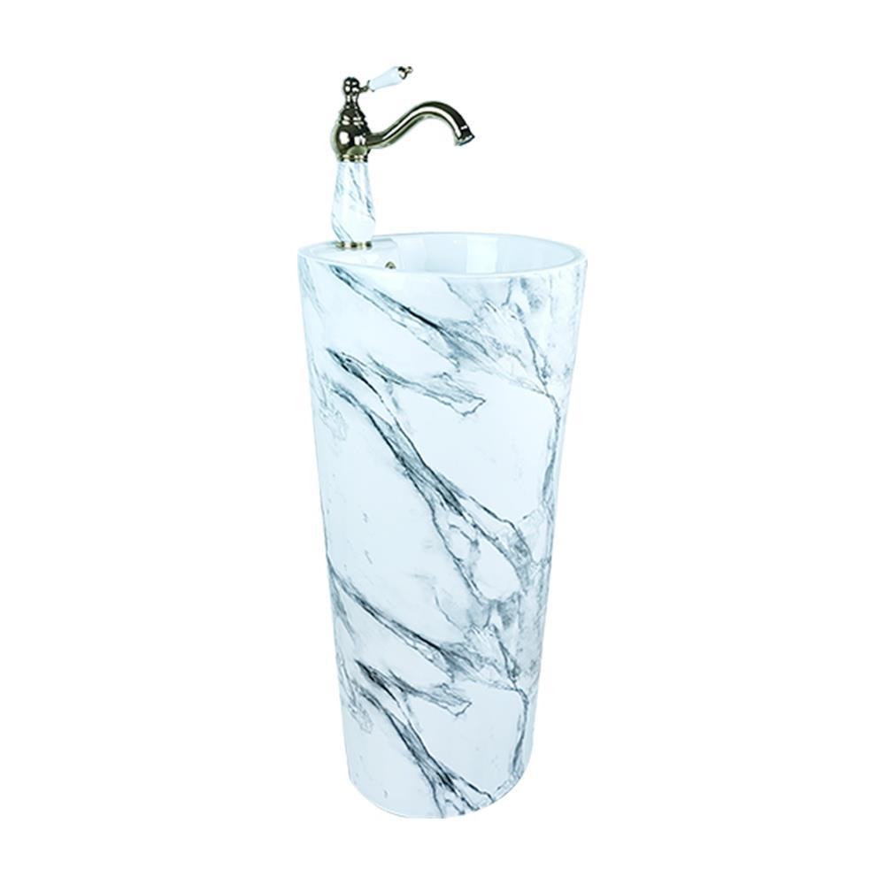 Pure ConceptPure Concept Yeni Calacatta Monoblok Lavabo (Outlet)