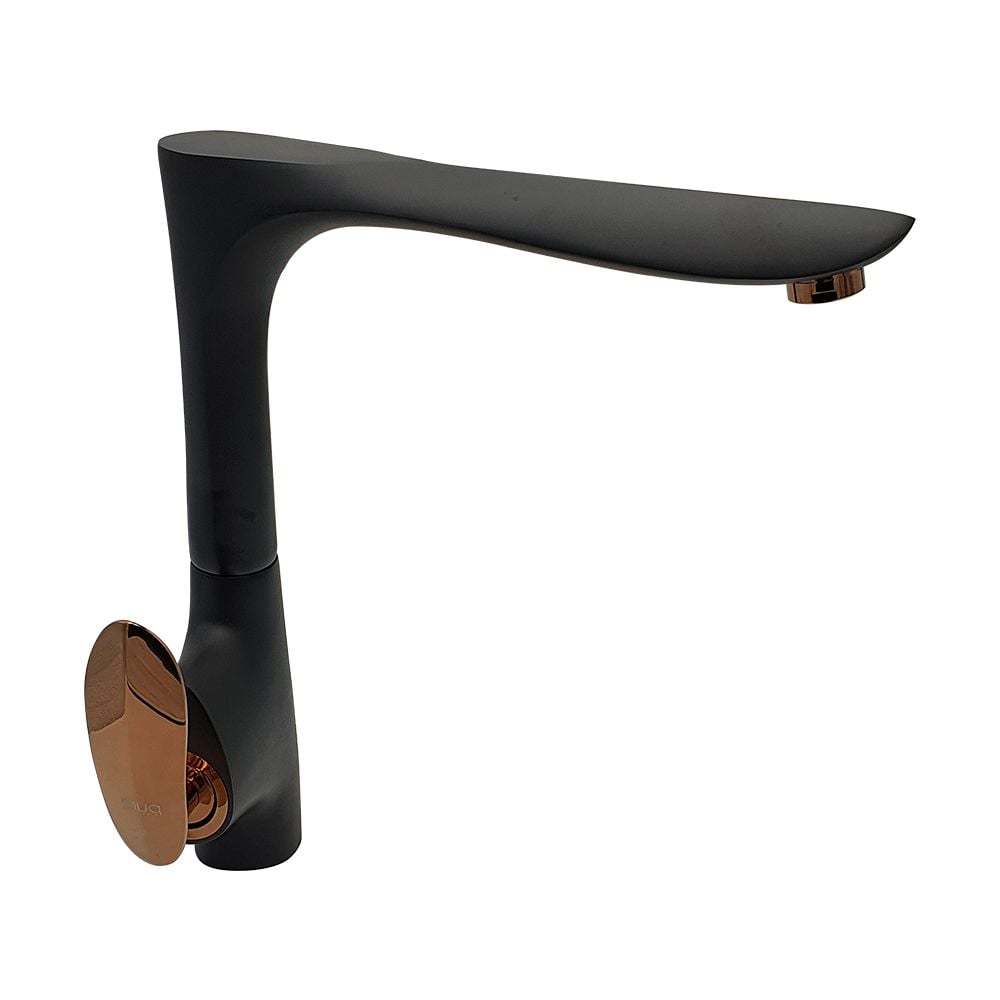 Pure ConceptRoyal Siyah Bronz Mutfak Eviye Bataryası