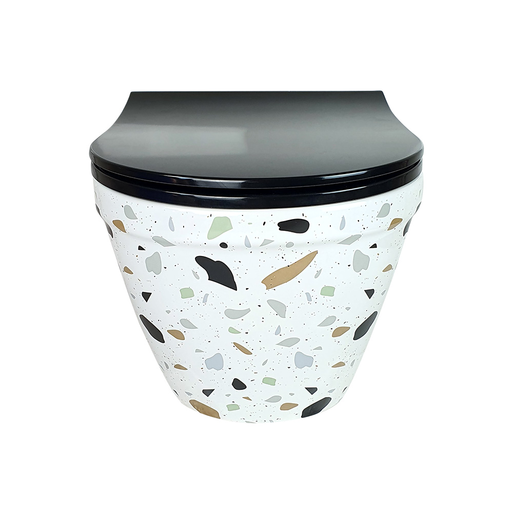 Pure Concept Terrazzo Kanalsız Asma Klozet