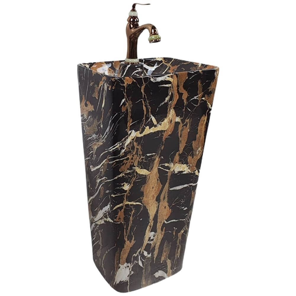 Pure ConceptVictorian Black Monoblok Lavabo