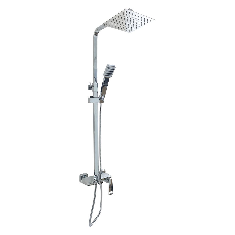Pure Concept Waterfall Krom Bataryalı Duş Seti