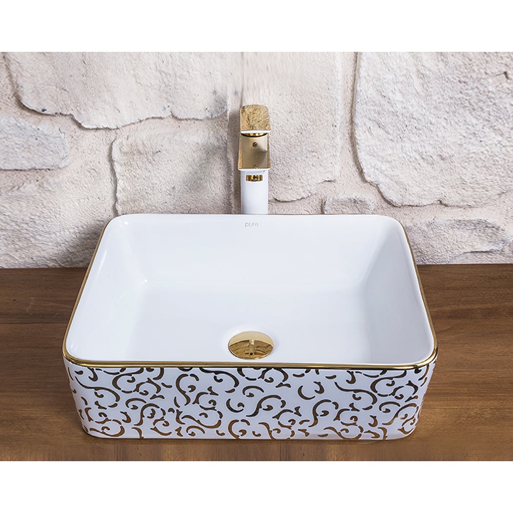 Pure ConceptWorm Gold Çanak Lavabo