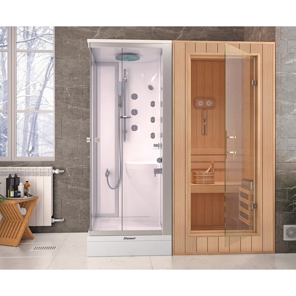100x185 Lucianna Sauna ve Kompakt Kabin