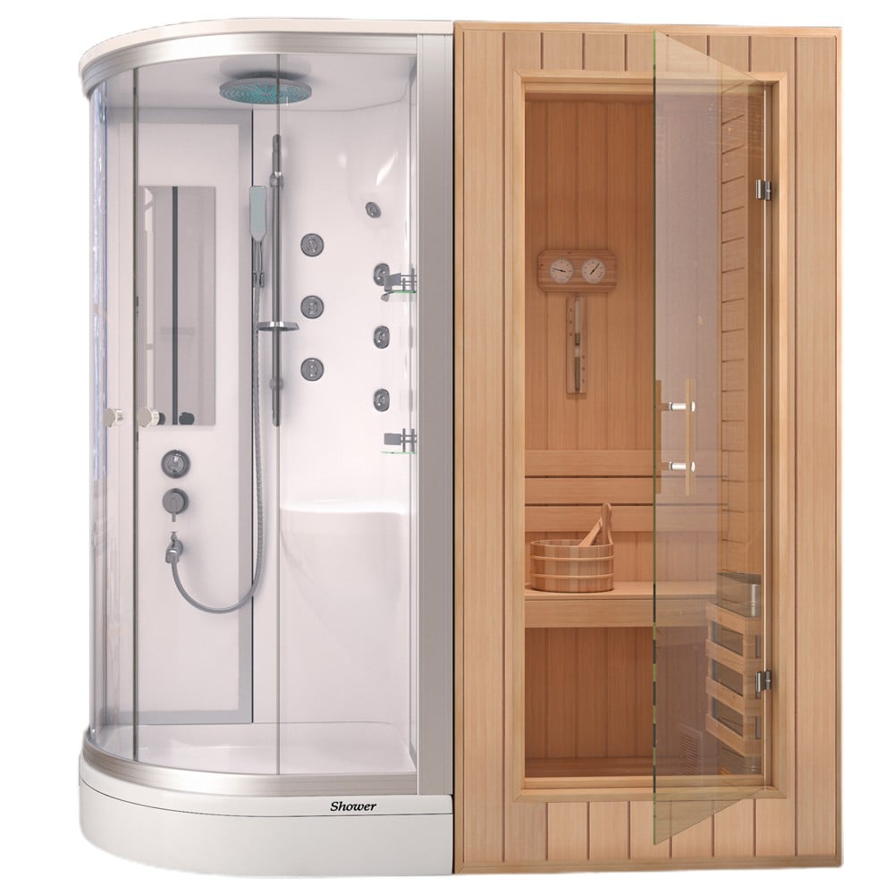 Shower100x200 Rosalie Sauna ve Kompakt Kabin