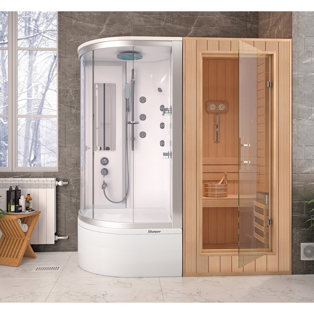 110x210 Zafira Sauna ve Kompakt Kabin