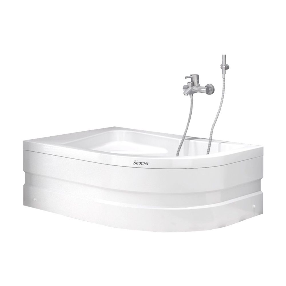 Shower80x110 Ferisya Oval Mini Küvet