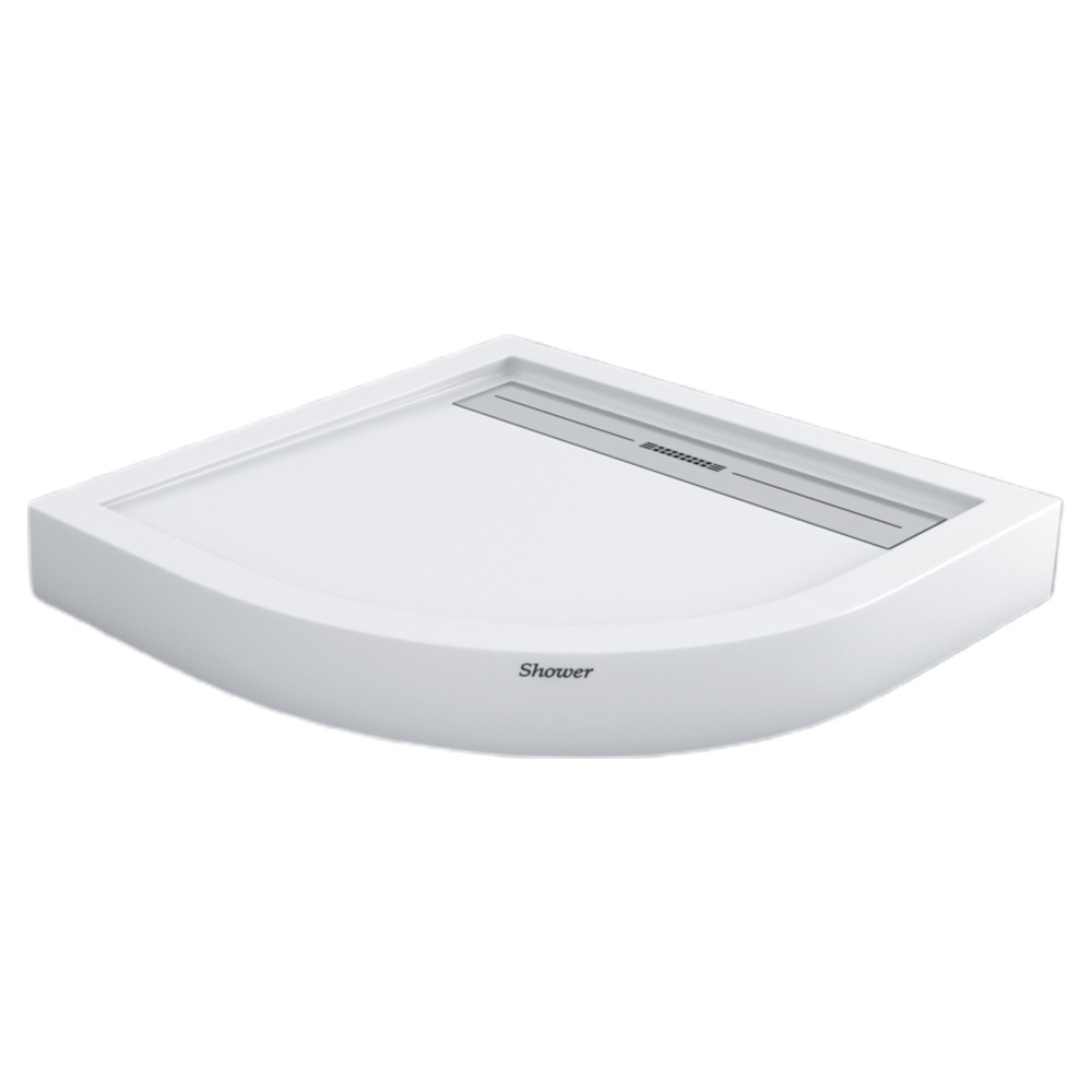 Shower90x90 Drop Oval Monoblok Duş Teknesi