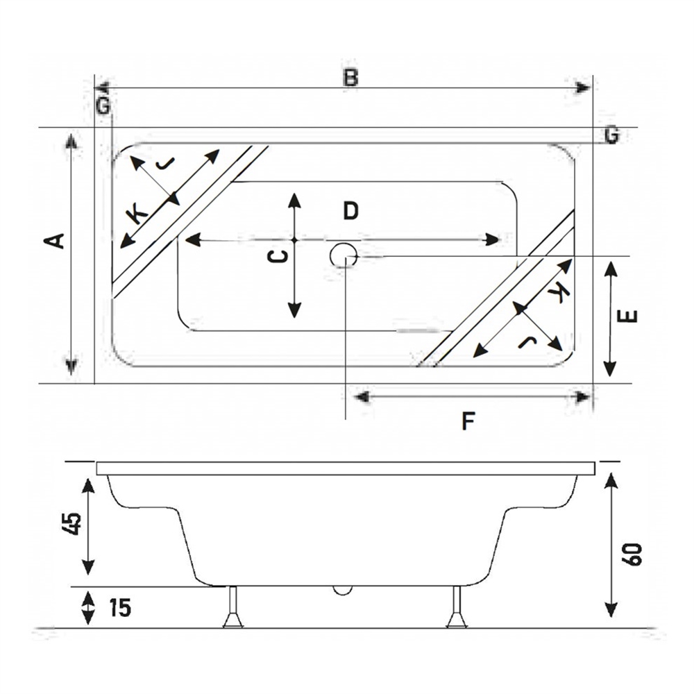 Shower Dragon Plus 200x150 cm İreko Ahşap Panelli Oturmalı Özel Küvet