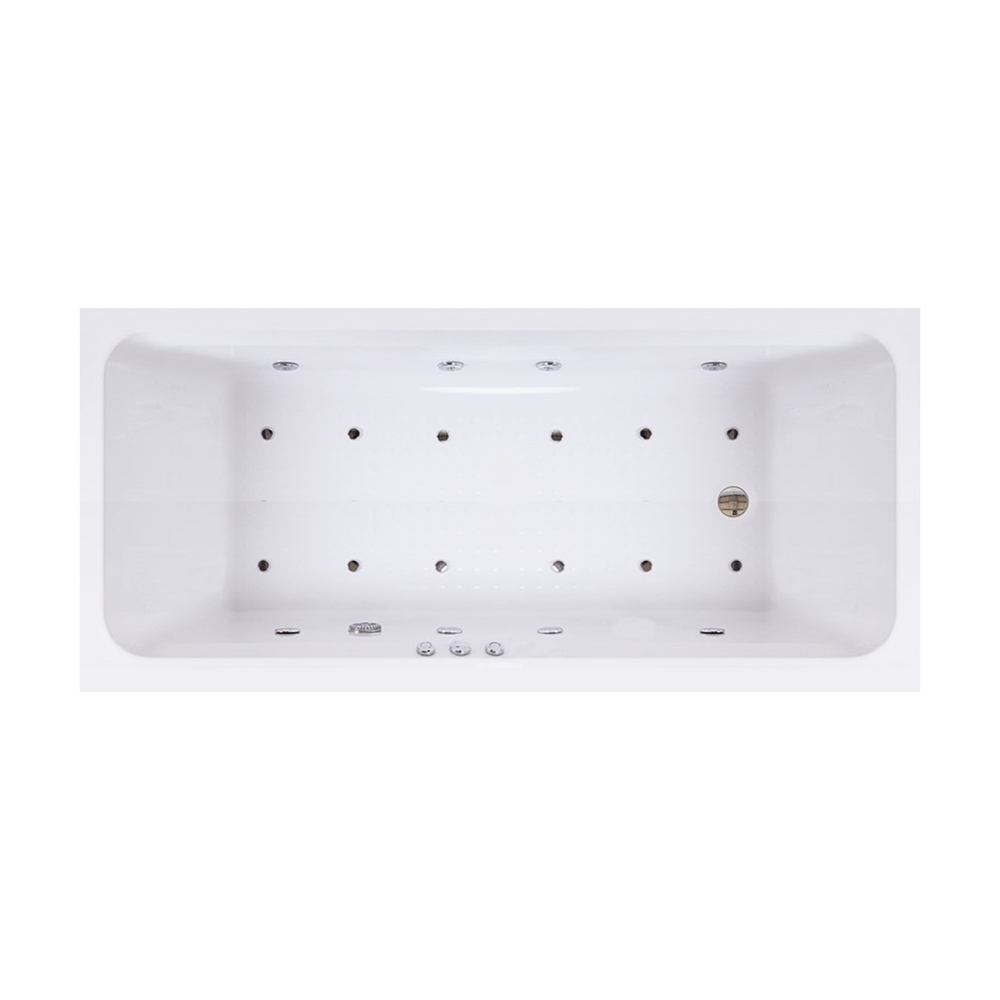 Shower Shark Plus 170x90 cm İreko Ahşap Panelli Çekmeceli Küvet