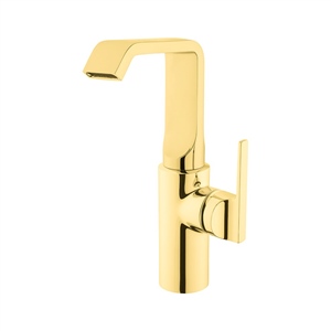 Artema Suit U Yüksek Tip Lavabo Bataryası, Altın