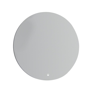 Lineart Timber 75 Cm Ledli Oval Ayna