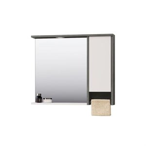 Orka Aydos 80 Cm Etajerli Led Spotlu Ayna