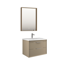 Orka Clay 65 Cm Çift Çekmeceli Banyo Dolabı