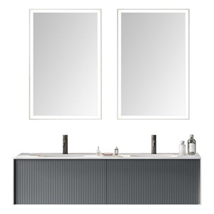 Orka Cube 160 Cm Çift Gözlü Banyo Dolabı