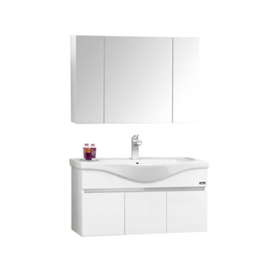 Orka Dinar 100 Cm Kapaklı Banyo Dolabı
