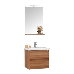 Orka Düden Çekmeceli 60 Cm Banyo Dolabı
