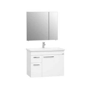 Orka Enez 80 Cm Kapaklı Banyo Dolabı