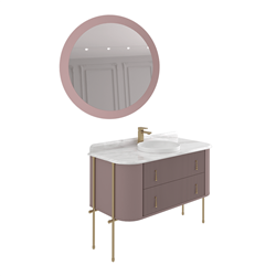 Orka Felice 100 Cm Metal Ayaklı Banyo Dolabı