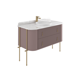 Orka Felice 107 Cm Metal Ayaklı Banyo Dolabı Alt Modülü