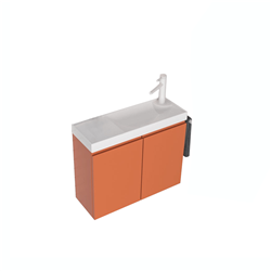 Orka Ferla 60 Cm Banyo Dolabı
