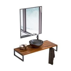 Orka Kestel 120 Cm Banyo Dolabı