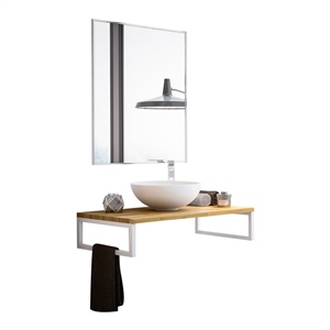 Orka Kestel 95 Cm Banyo Dolabı